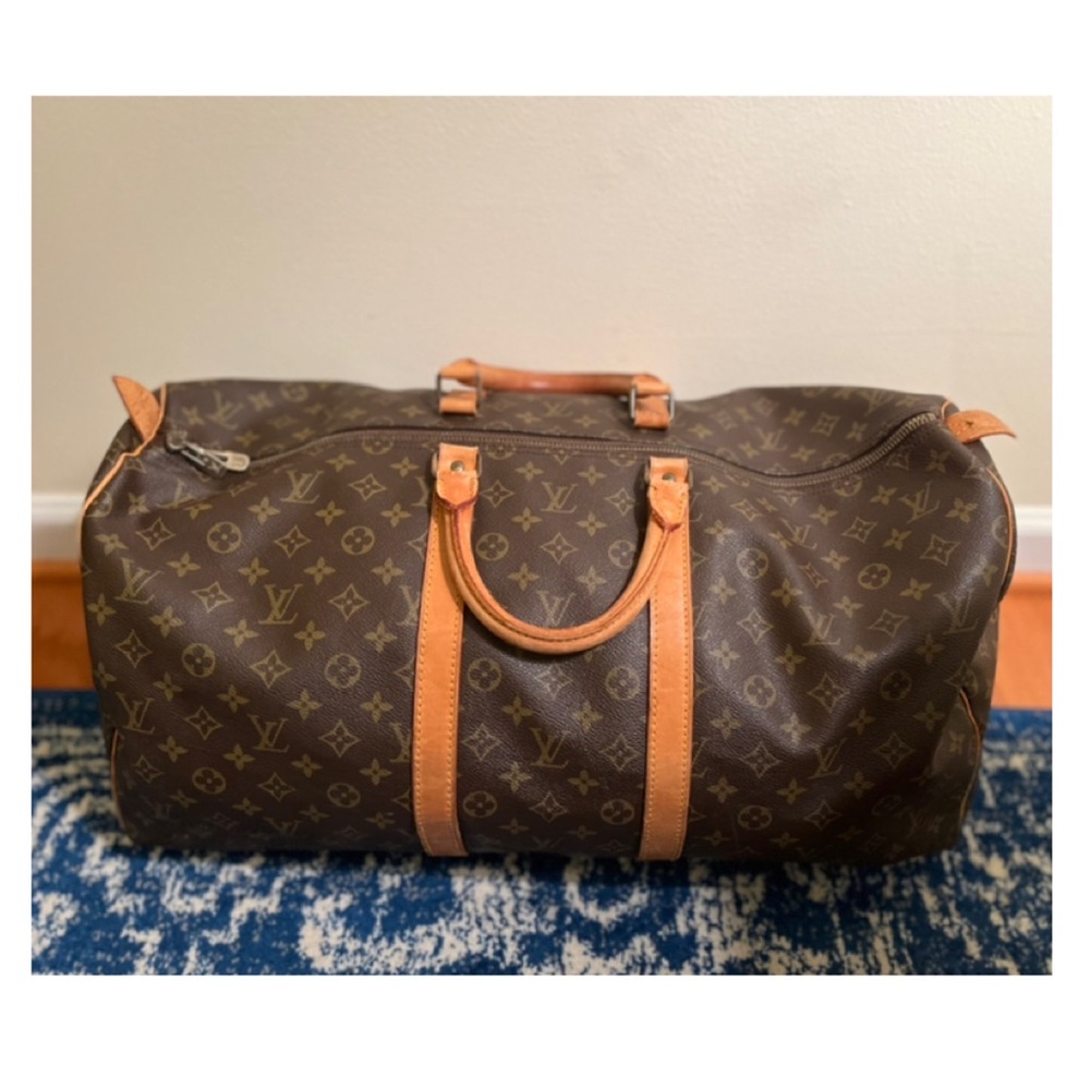 Louis Vuitton Monogram Canvas Keepall 50